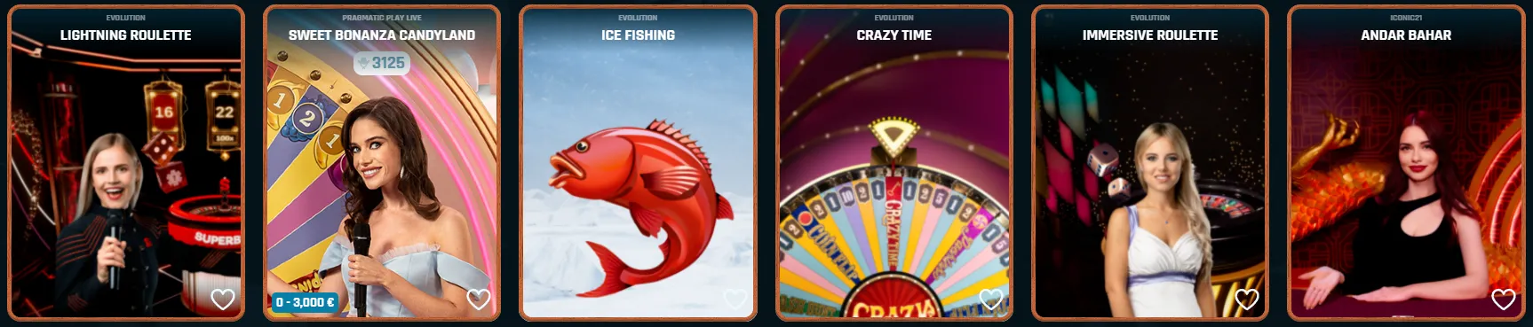 Jeux de table en direct avec croupiers réels