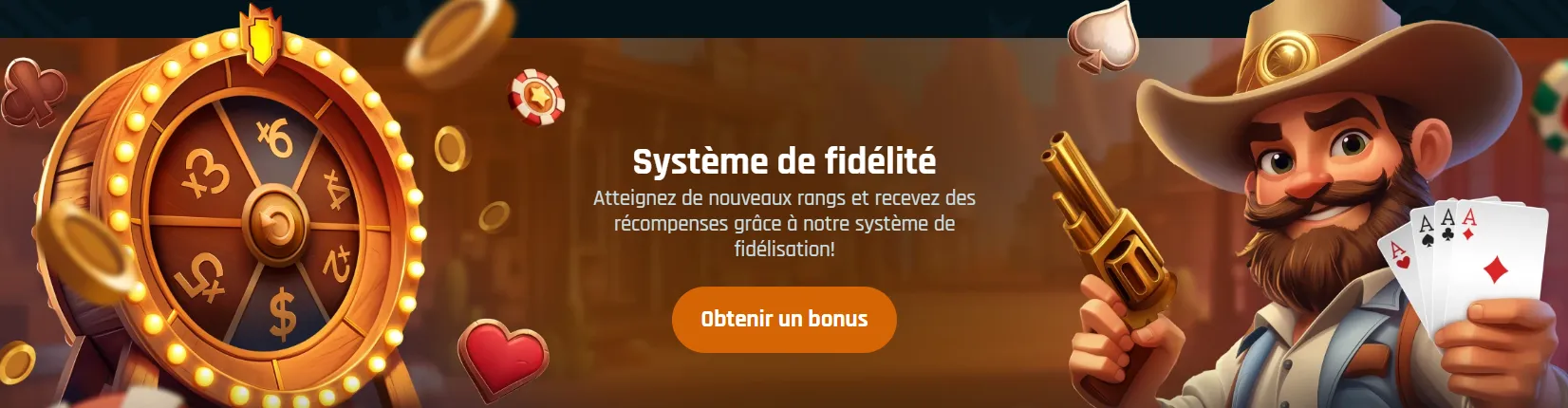 Détails du programme de fidélité et club VIP Ringospin