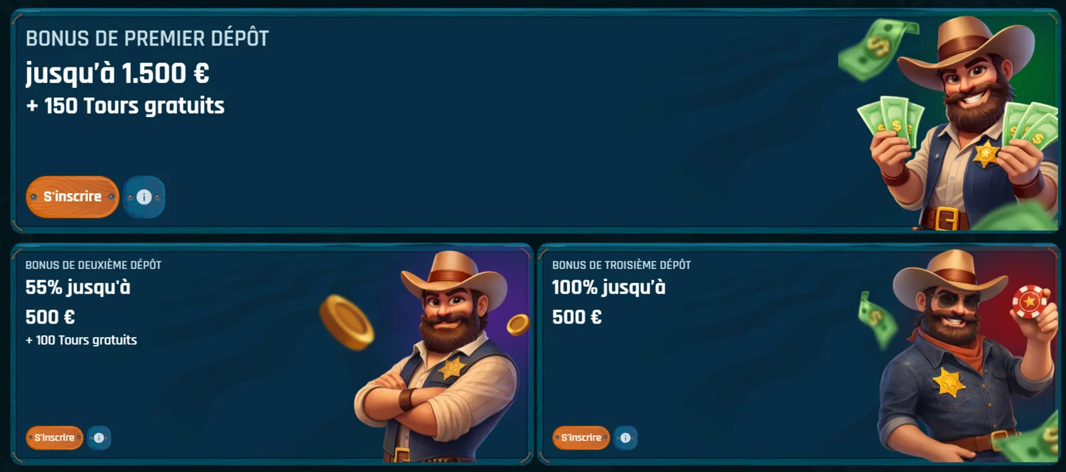 RingoSpin Casino Le pack de bienvenue